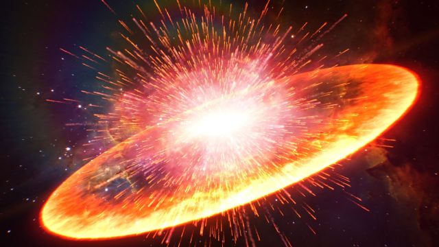 Космический взрыв в After Effects с кольцом плазмы (praxis effect, praxis explosion, praxis ring).jpg